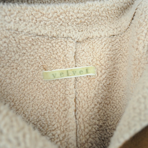 ❤️3/$35 Velvet Graham Spencer Blazer Faux Suede - Picture 5 of 5